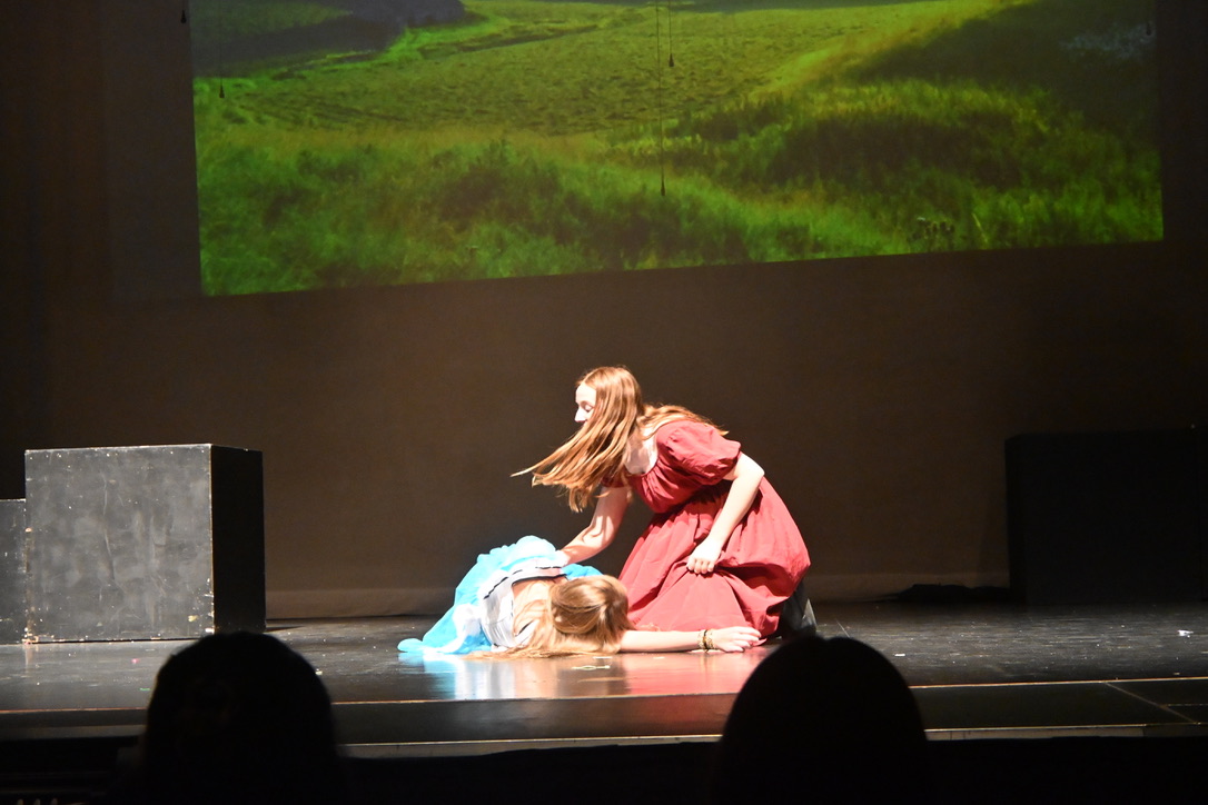 Alice in Wonderland production moment 3